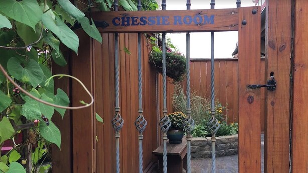 Exterior detail - The Chessie Room - Historic Boutique Stay at Heritage Station (Huntington)