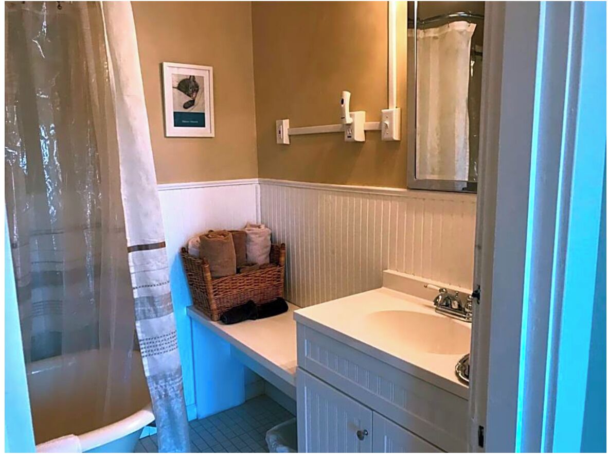 Towels, soap, toilet paper