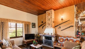Living area - Casa em Campos do Jordão com Lareira (Campos do Jordão)