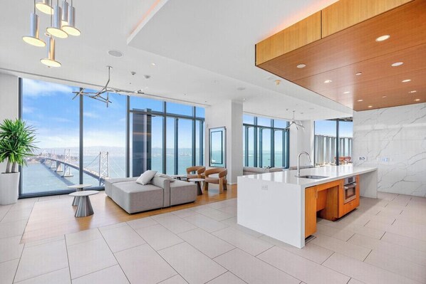 Interior - Spacious 2BR Escape w/ Pool at 399 Fremont (San Francisco)