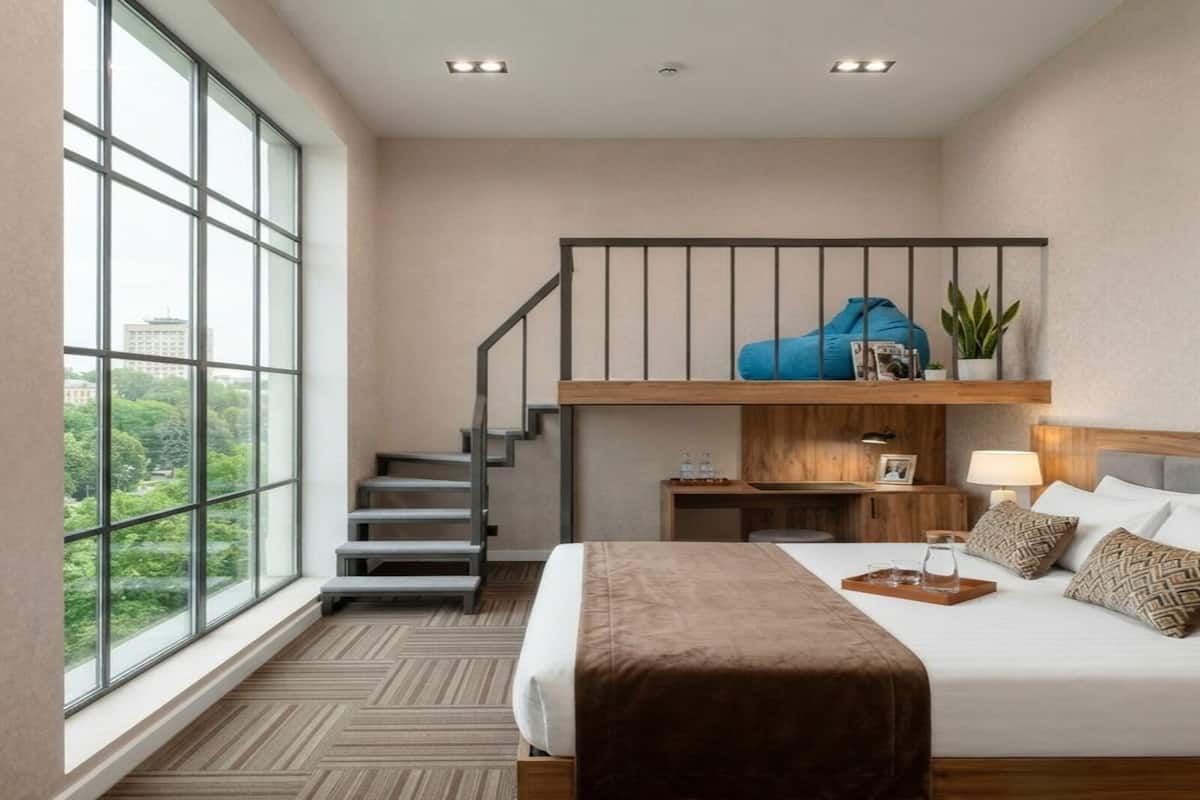 Superior Double or Twin Room, City View | Egyptian cotton sheets, premium bedding, down comforters