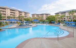 Pool - Cozy 2-bedroom condo in gorgeous Hilton Head Island (Hilton Head island)