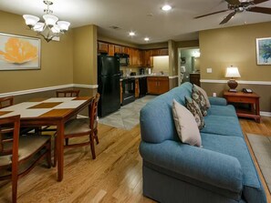 Living area - 1 Bedroom Villa at Holiday Inn Club Vacations Orlando Breeze Resort (Davenport)