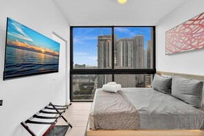Familienapartment, Balkon, Stadtblick | Kostenloses WLAN
