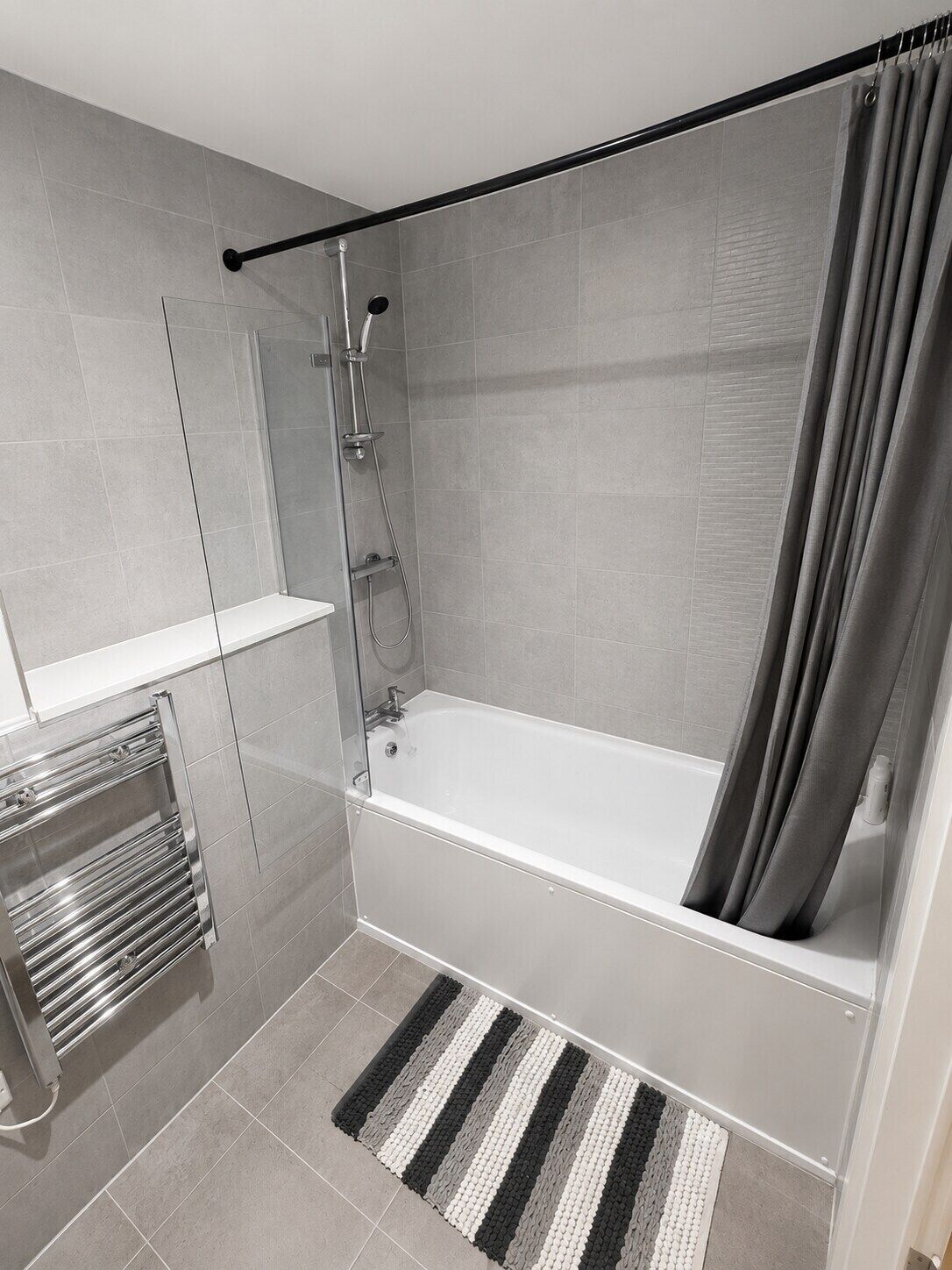 Towels, soap, toilet paper