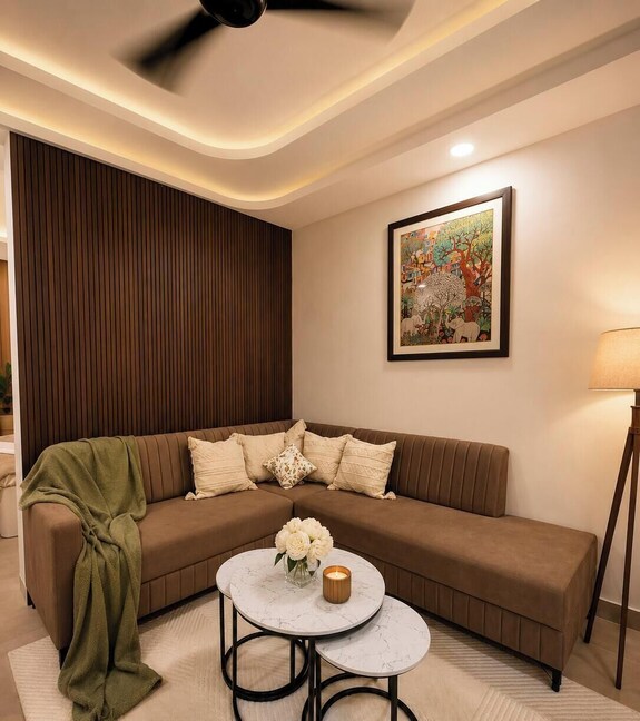 Tranquil 1-bhk Luxury Apartment With Skyline Views - Manesar