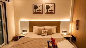 1 bedroom, iron/ironing board, WiFi, bed sheets - Tranquil 1-BHK Luxury apartment  with Skyline views (Gurugram)