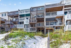 Exterior - Between the Tides — Gulf-front Retreat Steps from the Sand (Miramar Beach)