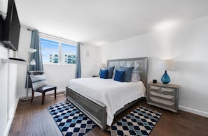 2 habitaciones, tabla de planchar con plancha, wifi y ropa de cama