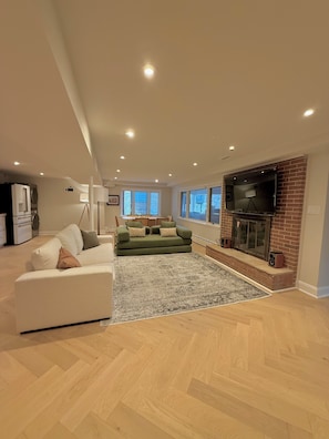Living area - High-End Designer Sanctuary: A Fully Reimagined 2BR/2BA Masterpiece (Arlington)