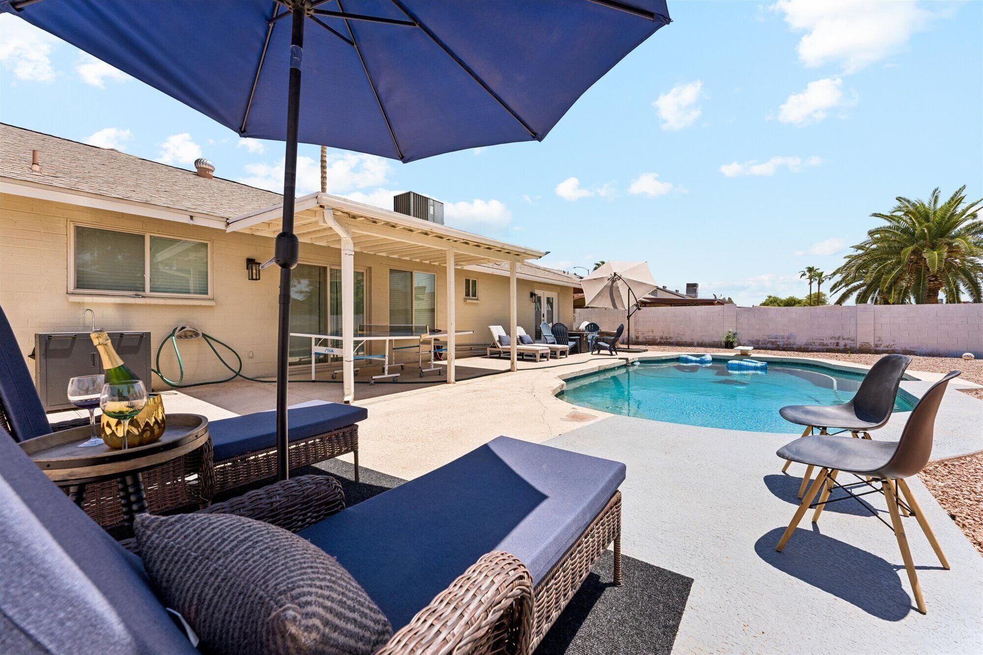 Shared Sparkling Resort Style Pool