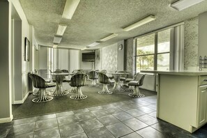 Dining - Oceanfront Condo • Panoramic Views • Steps to the Beach — Coastal Dream Paradise (Ormond Beach)