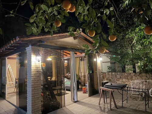 Villa Principito in the heart of San Bernardino, with a pool, views, and a barbecue area