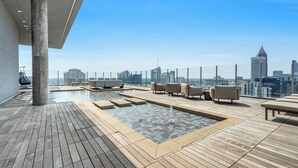 Outdoor pool - 22nd floor Luxury Midtown ATL haven—2mi from FIFA (Atlanta)