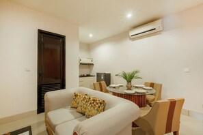 Apartemen, 1 kamar tidur | Tempat makan