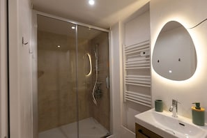 Dusche, Handtücher