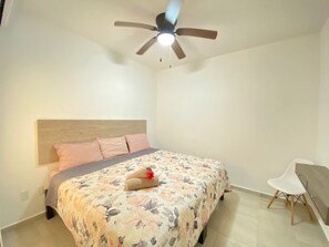3 bedrooms, Internet, bed sheets - Apartment in the Mayakoba area for 8 people, including a SUV, for 7 days (Playa del Carmen)