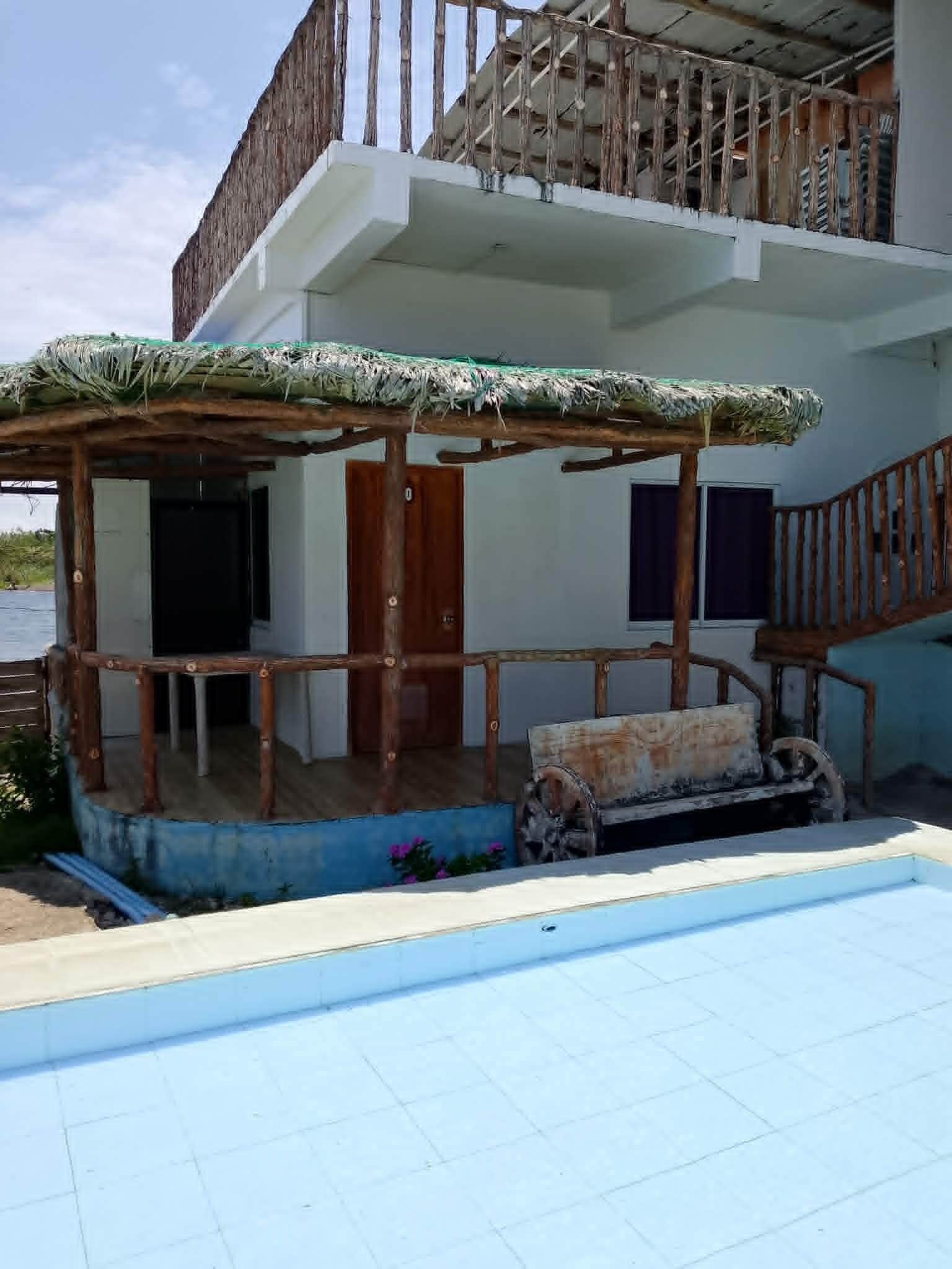 Småhus – deluxe, balkong, strandutsikt | Terrasse/patio