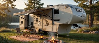 2-bedroom three AC RV on river front RV Resort at the cove rv resort