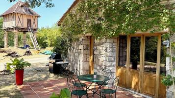 Restauration en plein air