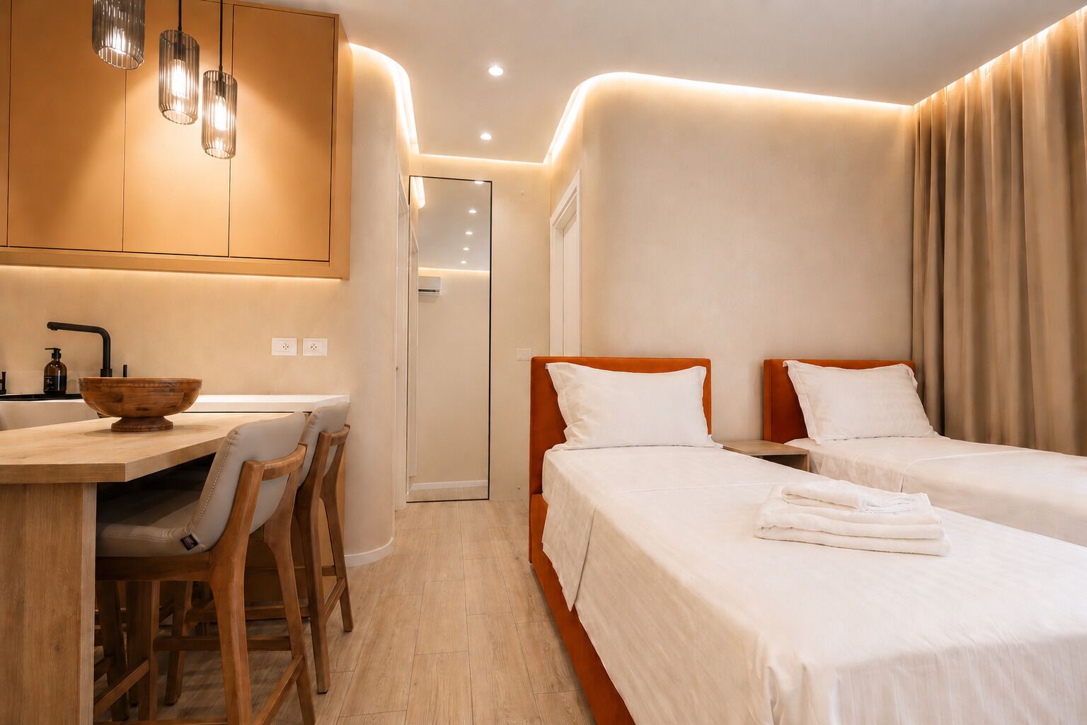 Junior Apartment, Balcony, City View