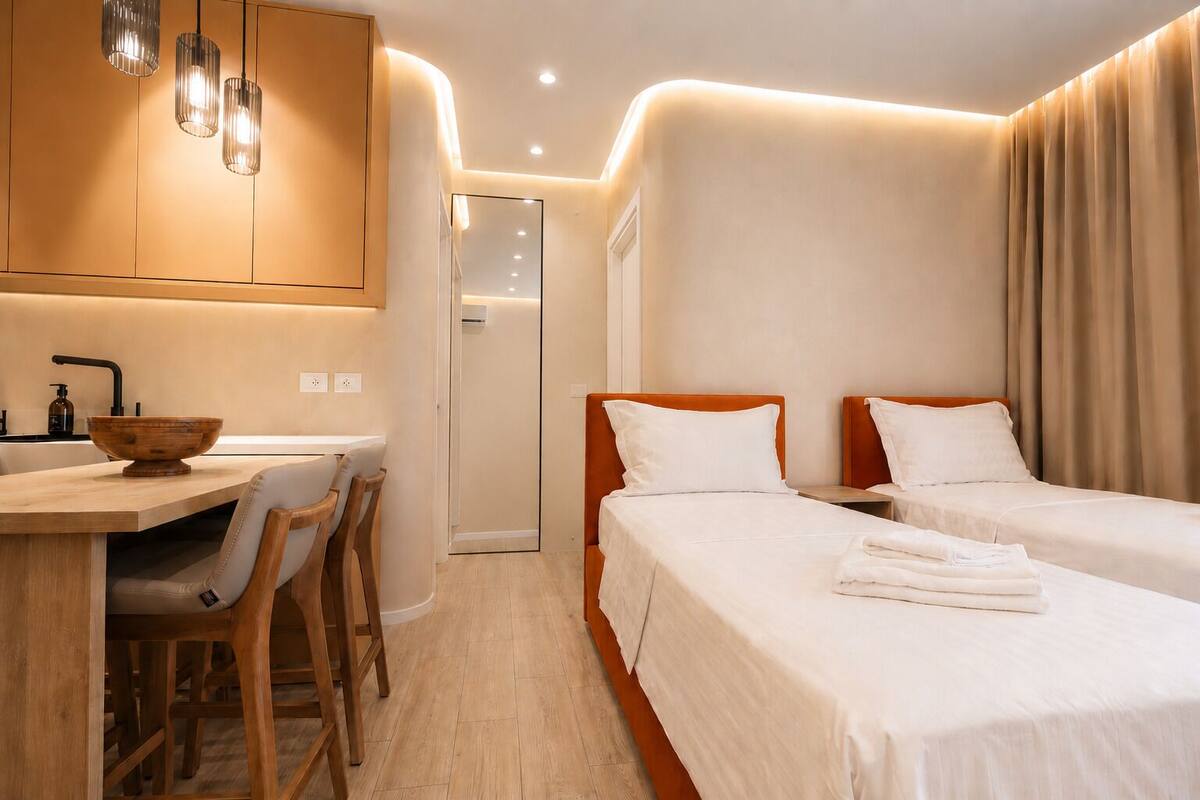 Junior Apartment, Balcony, City View