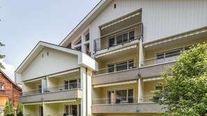 A multi-story residential building with balconies and a flat roof. - Casa Viva, (Bad Ragaz), by Interhome (Bad Ragaz)