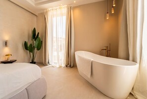 Bathroom - Lux Double Apartment w/ Panoramic View & Terrace in Heart of Naples (Napoli)