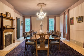Dining - Grand Catskills Retreat • Lake Views + Near Hudson | Sleeps 18 | The Nightingale (Earlton)