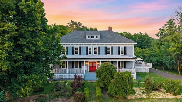 Exterior - Grand Catskills Retreat • Lake Views + Near Hudson | Sleeps 18 | The Nightingale (Earlton)