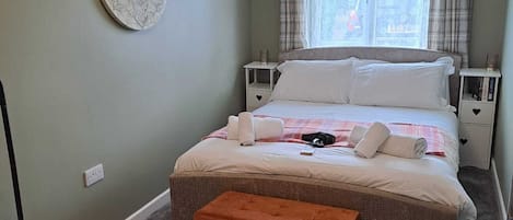 Wifi gratis y ropa de cama
