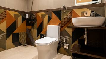 Articles de toilette gratuits, serviettes fournies, savon, shampoing