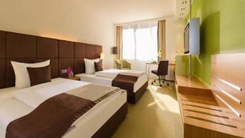 1 slaapkamer, een bureau, reisbedje, gratis wifi
