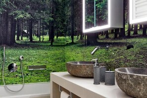 Luxury Chalet, Non Smoking, Mountain View | Bathroom - Mi Chalet (Badia)