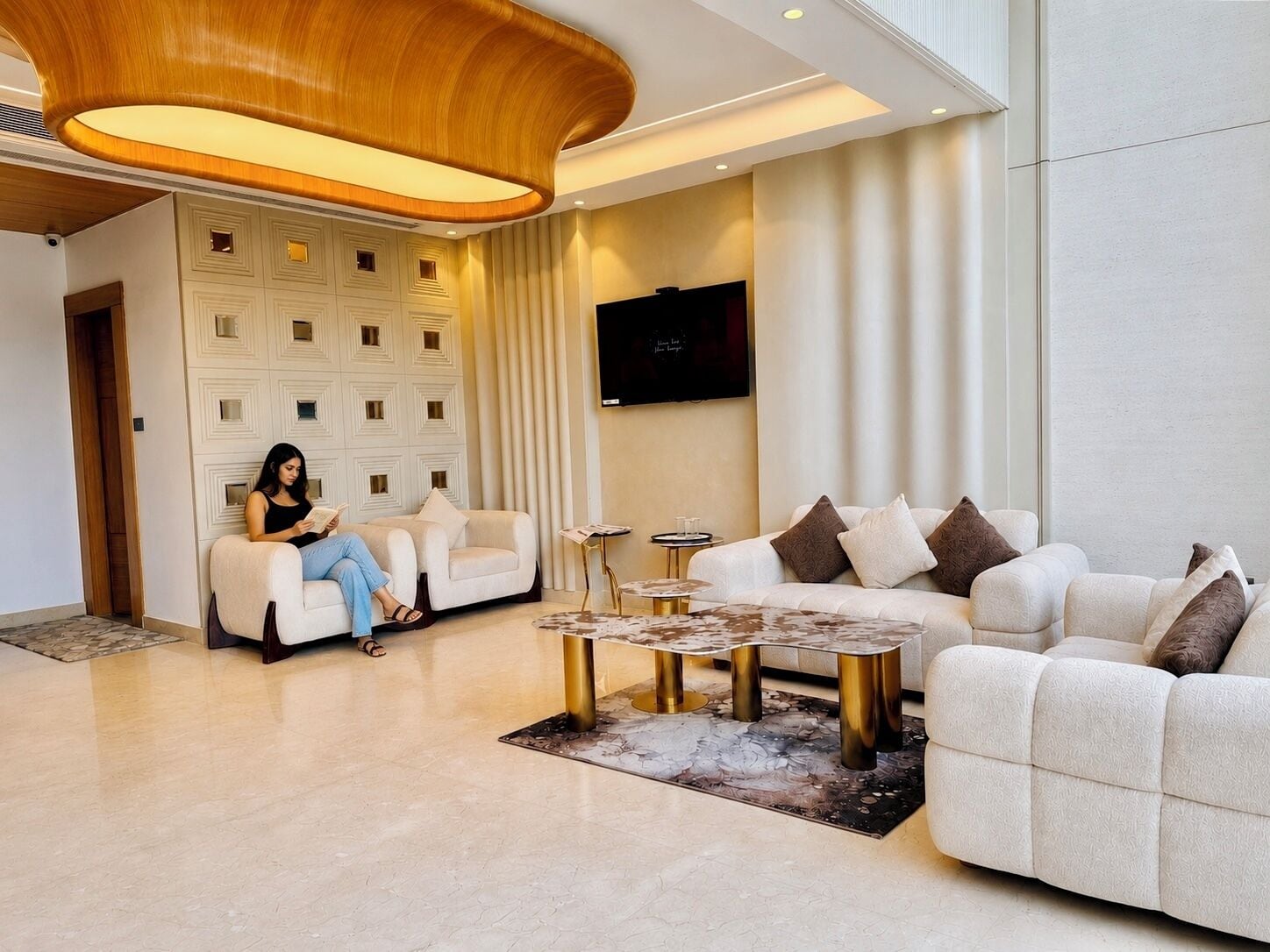 Sitzecke in der Lobby