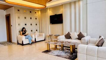 Sitzecke in der Lobby