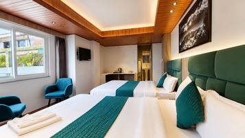 Premium Room 4 Bed | Roupa de cama