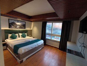 Habitaci ó Deluxe, vistes a la ciutat | Roba de llit 
