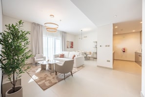 Apartment, Terrasse | Wohnbereich