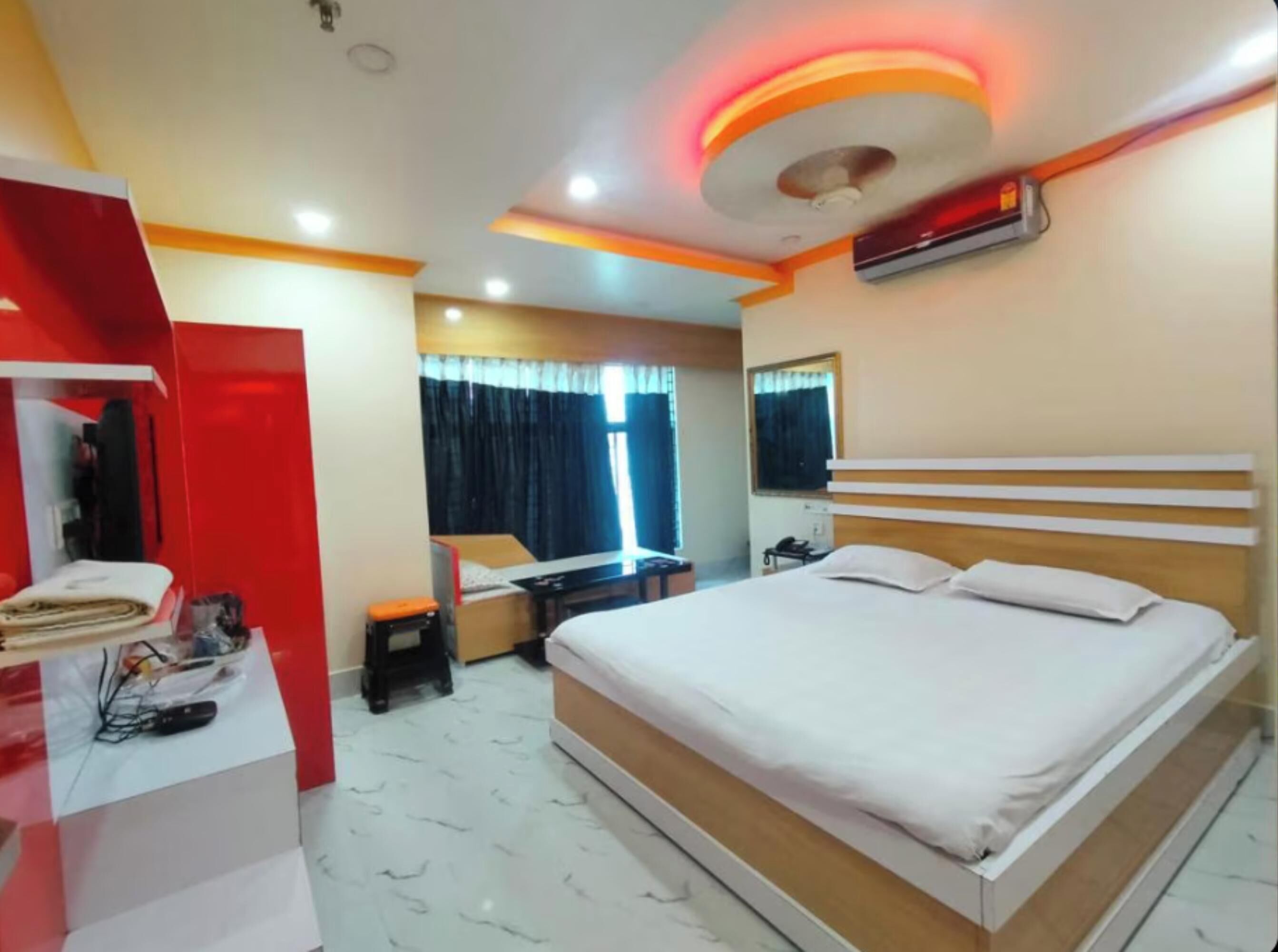 Deluxe Double Room, Air conditioning, City View | View from room