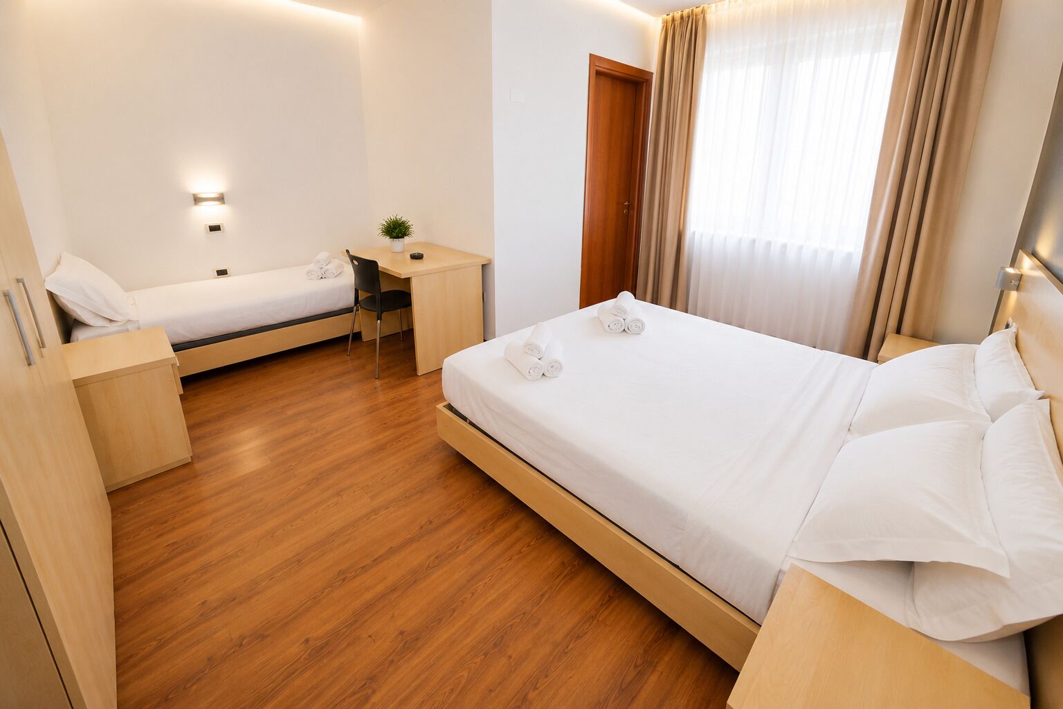 Familien-Dreibettzimmer, Stadtblick