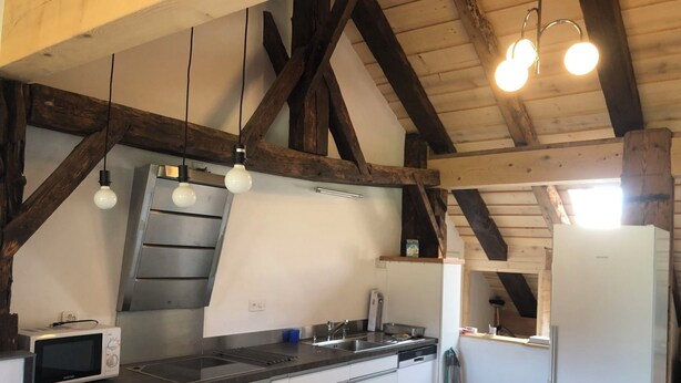 Kühlschrank, Mikrowelle, Ofen, Geschirrspüler