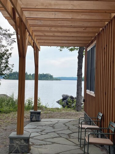 Newly constructed lake house on East Grand Lake