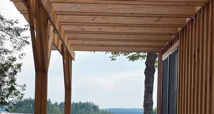 Newly constructed lake house on East Grand Lake