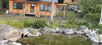 Newly constructed lake house on East Grand Lake
