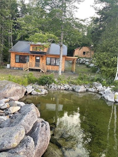 Newly constructed lake house on East Grand Lake