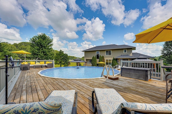 Private Getaway! Massive Springfield Area Home - Strafford, MO