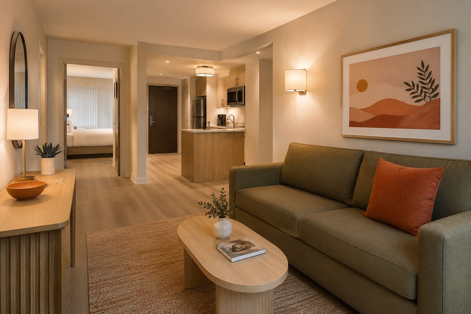 Apartamento junior | Zona de estar