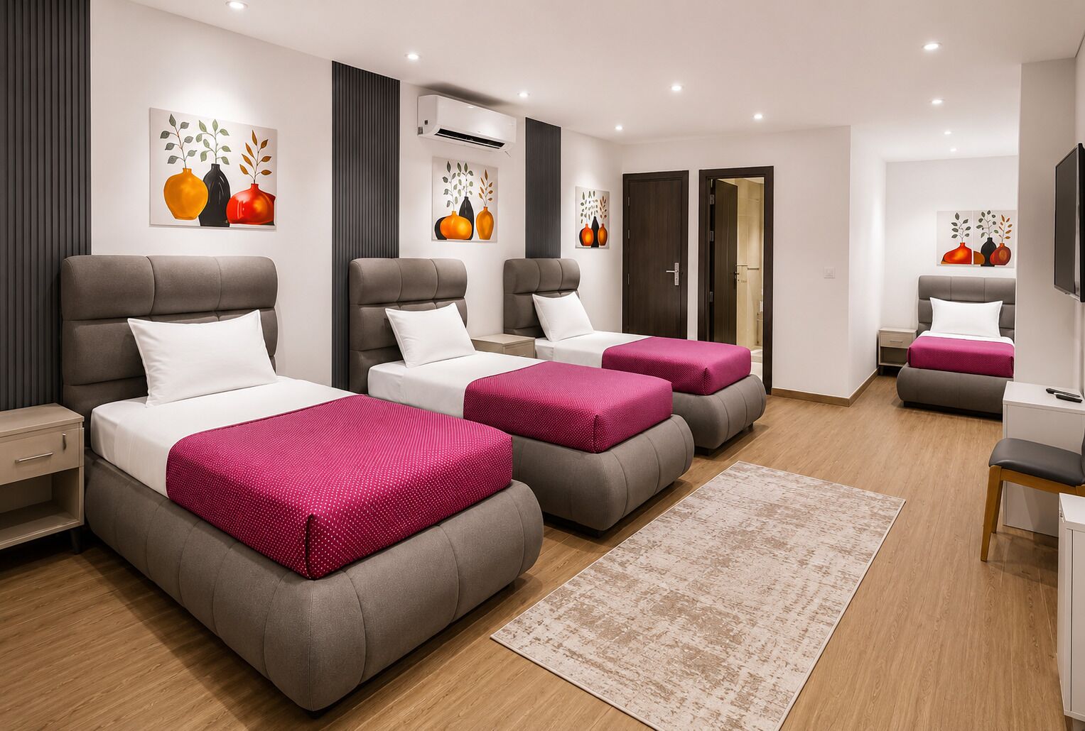 In-room safe, desk, blackout curtains, free WiFi