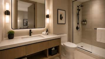 Classic Condo | Bathroom | Free toiletries, hair dryer, towels, soap